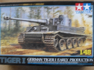 TAMIYA 1/48 32504 TIGER I EARLY PRODUCTION
